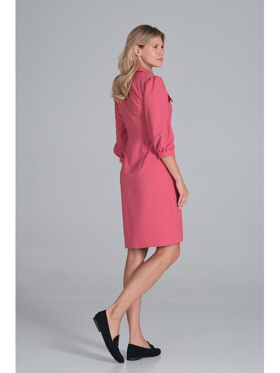 FIGL FIGLFIGL Vestito M849 Arancione Regular Fit