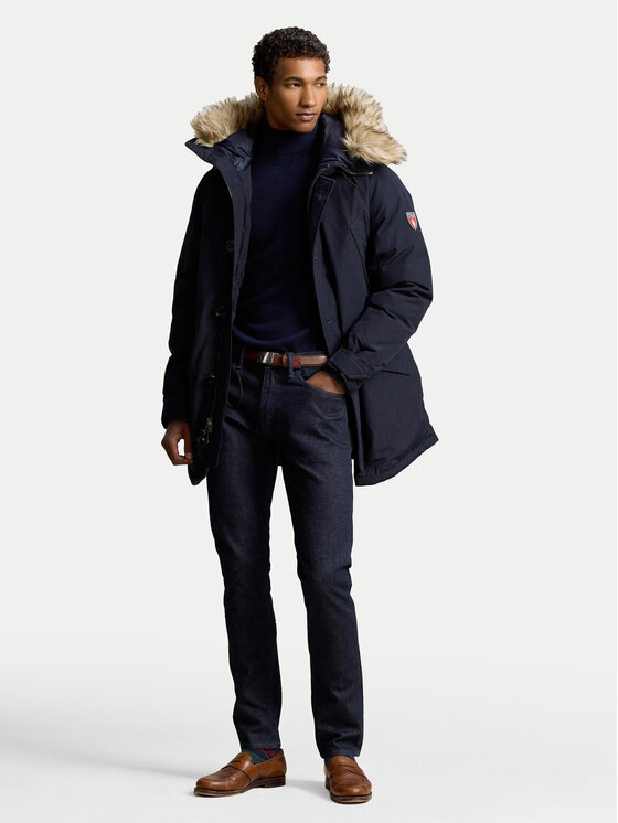 Polo Ralph Lauren Polo Ralph Lauren Giubbotto piumino 710940235002 Blu scuro Regular Fit
