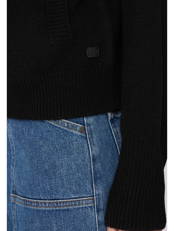 Trussardi Trussardi Cardigan M7426001132N033 Nero Regular Fit