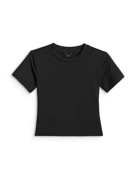 4F 4F T-Shirt EVERYWEAR Czarny Slim Fit