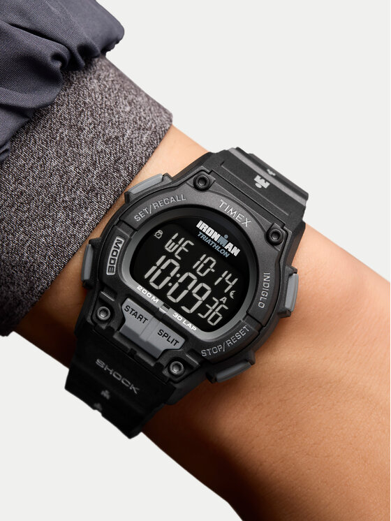 Timex Timex Годинник Ironman Shock TW5M64800 Чорний