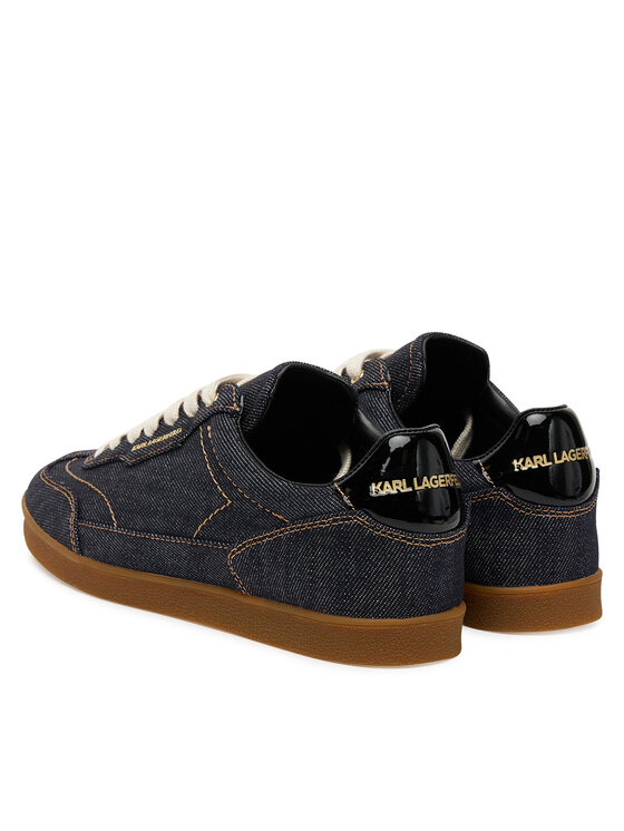 KARL LAGERFELD KARL LAGERFELD Sneakersy Kandidate KL63814 DAA Granatowy