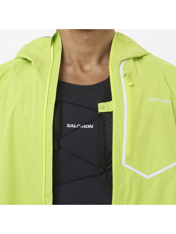 Salomon Salomon Kurtka do biegania BONATTI PRO M Zielony jasny Regular Fit