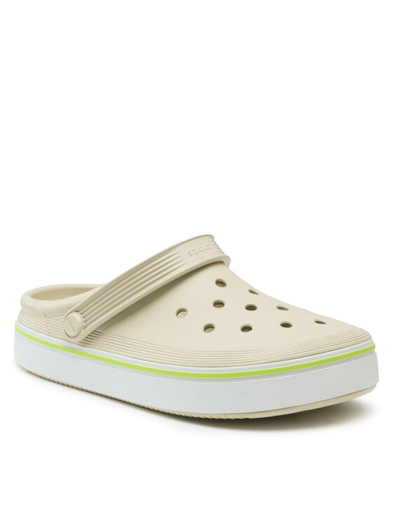 Crocs Iešļūcenes Crocs Crocband Clean Clog 208371 Bēšs