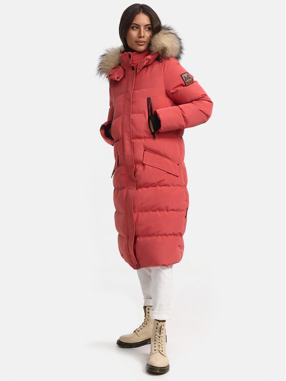 Marikoo Marikoo Kurtka zimowa Schneesternchen Czerwony Regular Fit