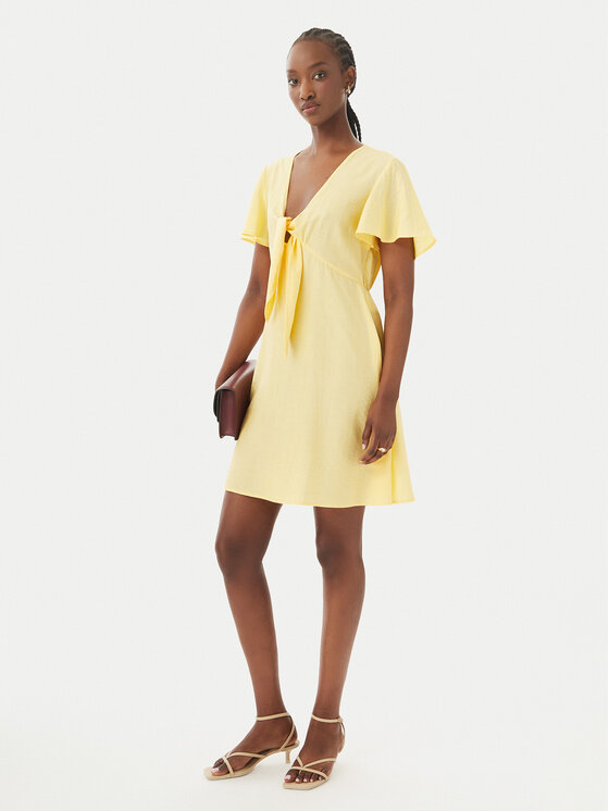 Vero Moda Vero Moda Haljina za svaki dan Vira 10340739 Žuta Regular Fit