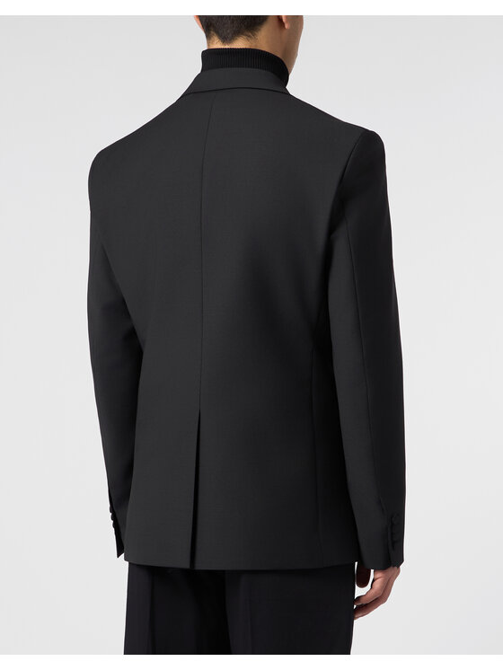 PHILIPP PLEIN PHILIPP PLEIN Marynarka 31389 Czarny Regular Fit