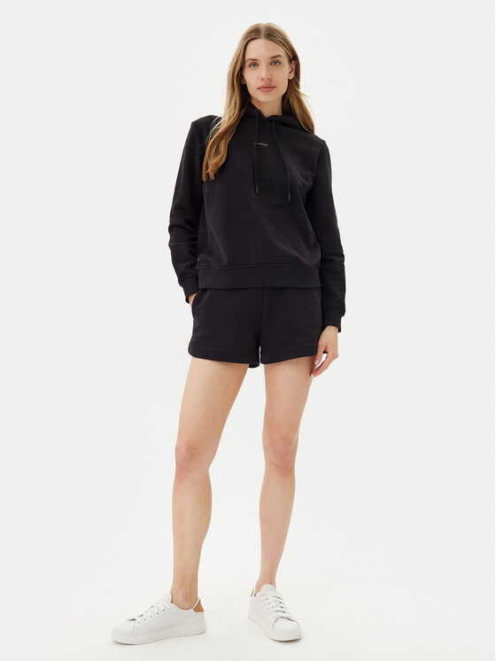 Calvin Klein Jeans Calvin Klein Jeans Sportske kratke hlače Placed Institutional J20J225525 Crna Regular Fit