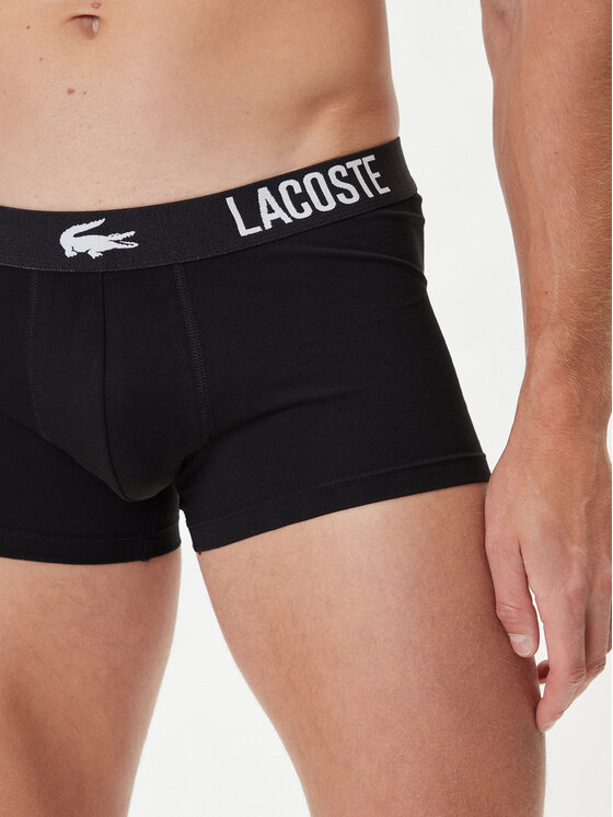 Lacoste Lacoste Набір з 3 пар боксерів 5H2393 Чорний