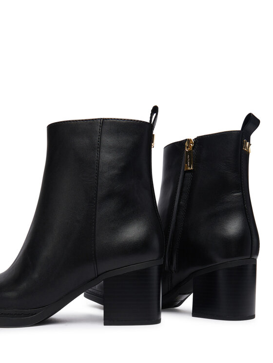 MICHAEL Michael Kors MICHAEL Michael Kors Členková obuv Lex 40F5LXME5L Čierna