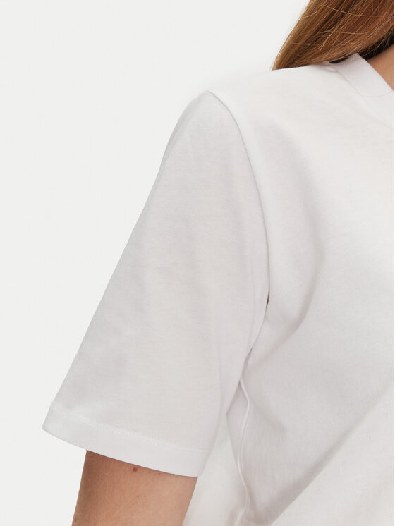 TWINSET TWINSET Tričko 251TP2640 Biela Regular Fit