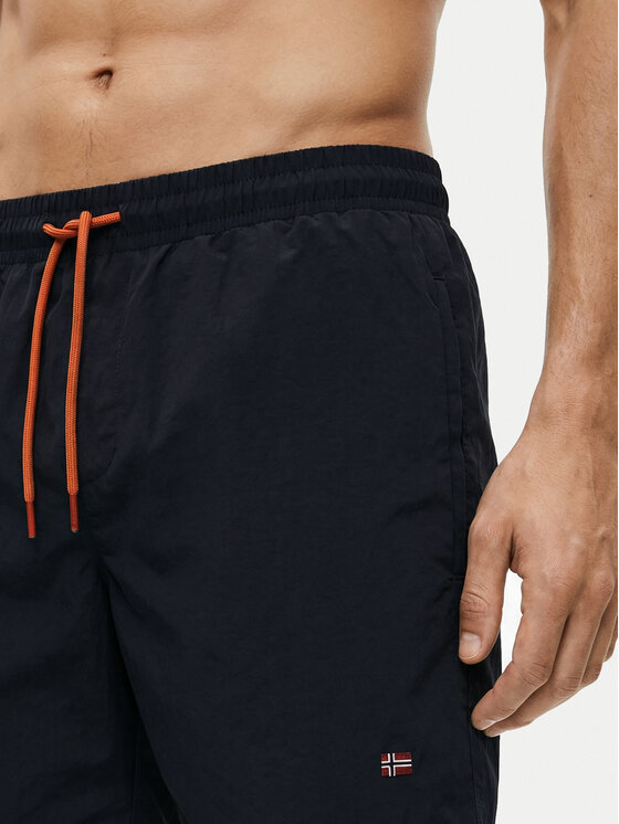 Napapijri Napapijri Badeshorts V-Haldane NP0A4HRZ Dunkelblau Regular Fit