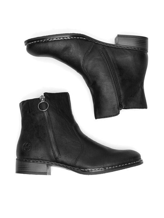 Rieker Rieker Botki 73450-00 Czarny