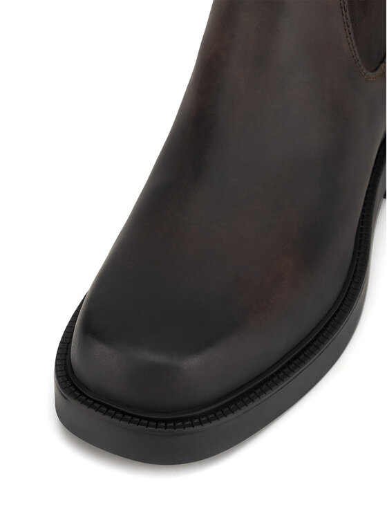 MEXX MEXX Kotníková obuv s elastickým prvkem MW-2401-01 MI08 Hnědá