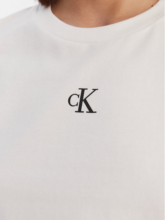 Calvin Klein Jeans Calvin Klein Jeans T-krekls LV047AB213 Balts Regular Fit