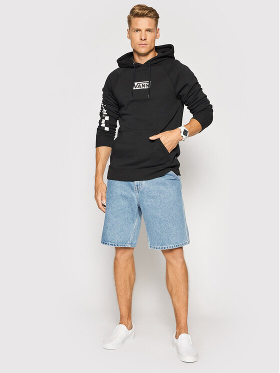 Vans Vans Bluza Versa Standard VN0A49SN Czarny Regular Fit