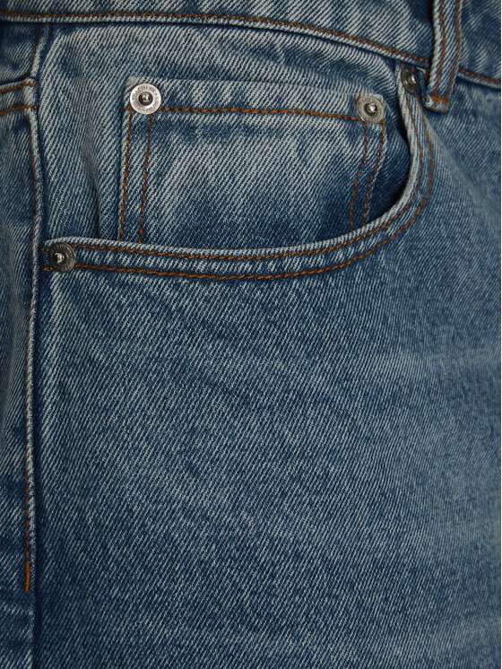 AMI Paris AMI Paris Jeansy HTR450.DE0046 Modrá Large Fit