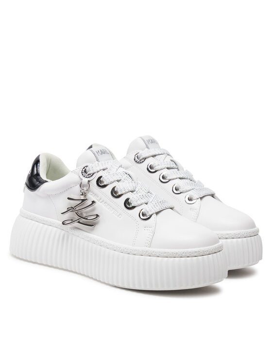 KARL LAGERFELD KARL LAGERFELD Sneakersy KL42376A Biela