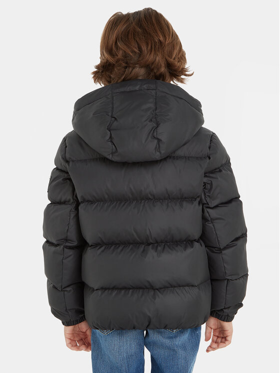 Tommy Hilfiger Tommy Hilfiger Μπουφάν χειμωνιάτικο Essential KB0KB08341 D Μαύρο Regular Fit