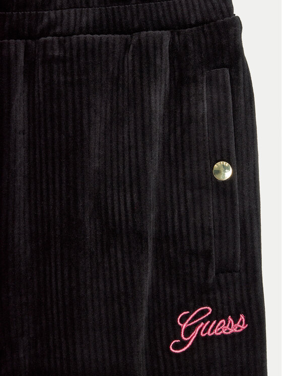 Guess Guess Jogginghose J4BQ13 KCH92 Schwarz Relaxed Fit