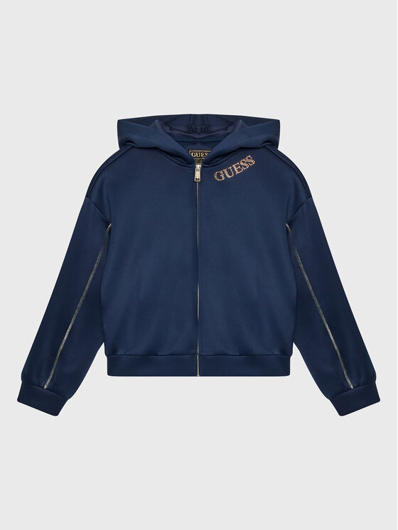 Felpa J2BQ01 KAZQ0 Blu scuro Regular Fit