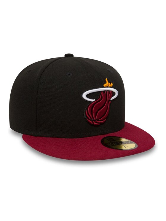 New Era New Era Czapka z daszkiem NBA Miami Heat Basic Czarny