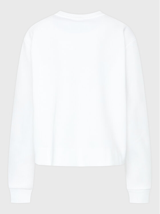 Felpa Inclu Micro Logo K20K205472 Bianco Regular