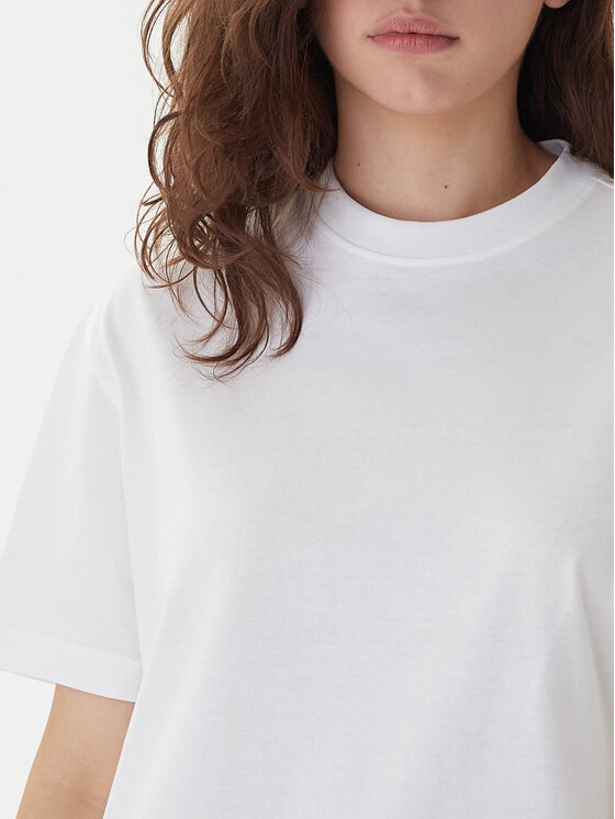 Karl Lagerfeld Jeans Karl Lagerfeld Jeans Vestito da giorno B1W13054 Bianco Regular Fit