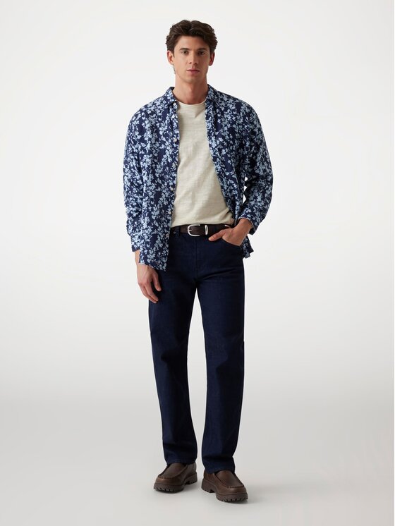 Guess Guess Košile 172795 Modrá Classic Fit