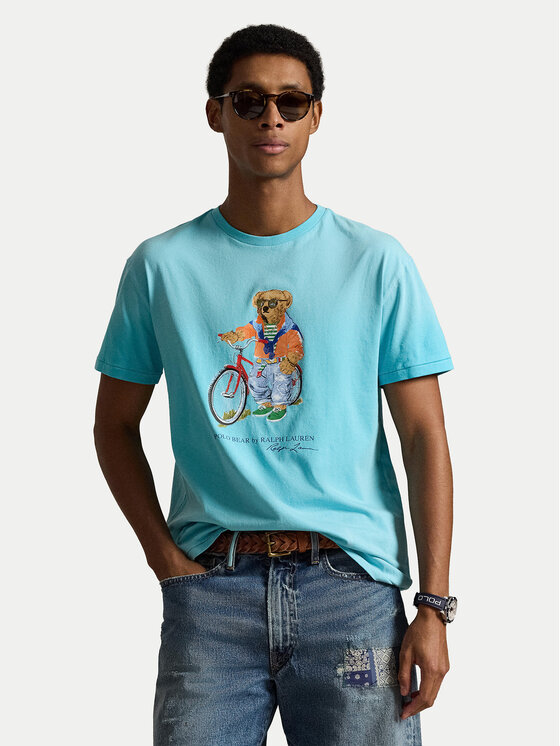 Polo Ralph Lauren Tricou 710B16613001 Albastru Regular Fit