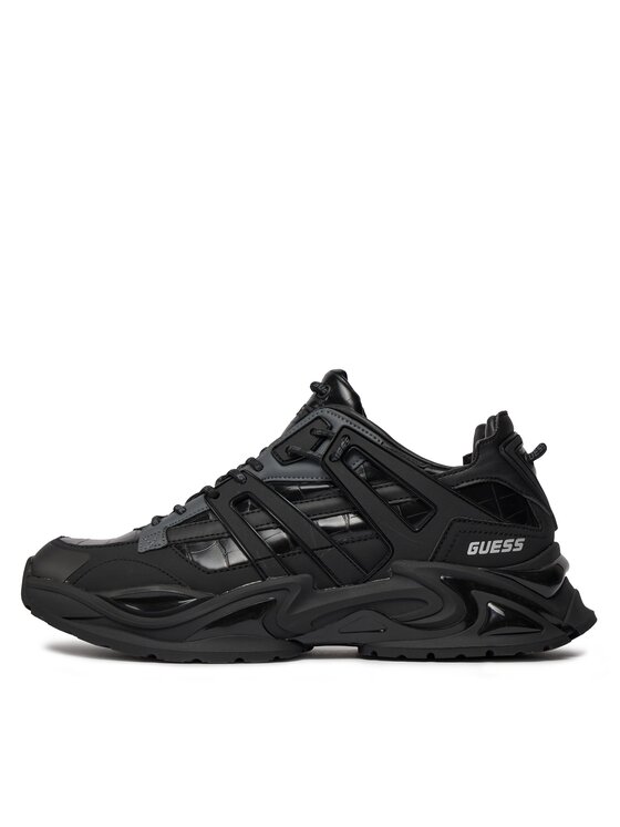 Guess Guess Sneakersy FMPBEL LEP12 Czarny