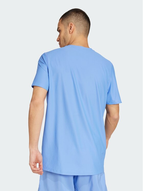 adidas adidas Koszulka techniczna 126449 Niebieski jasny Regular Fit