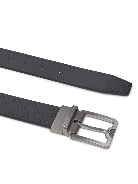 Emporio Armani Emporio Armani Pasek Męski Y4S502 Y221E 88017 Czarny