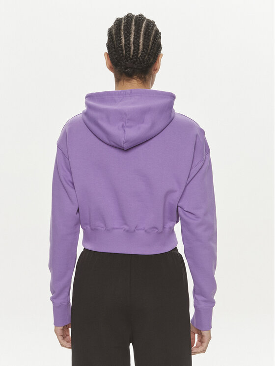 Puma Felpa For The Fanbase 624346 Viola Relaxed Fit