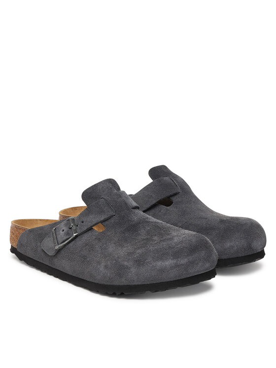 Birkenstock Birkenstock Klapki Boston 1031676 Szary