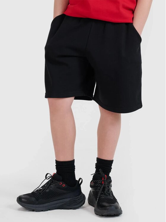4F 4F Szorty 4FJWMM00TSHOM629-20S Czarny Regular Fit