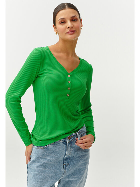 TATUUM TATUUM Halenka NATASZA Zelená Classic Fit