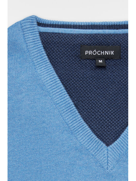 Próchnik Próchnik Sweter PM7 SW073224000005 Niebieski Regular Fit