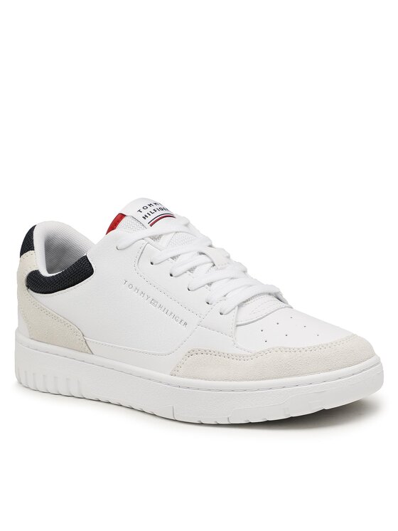 Sneakers Th Basket Core Rwb FM0FM04730 Bianco