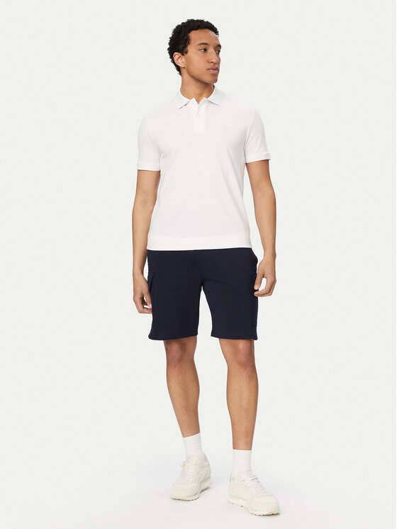 Lacoste Lacoste Polo särk PH5056 Valge Slim Fit