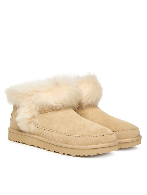 Ugg Ugg Sniego batai W Classic Ultra Mini Chalet 1173832 Smėlio