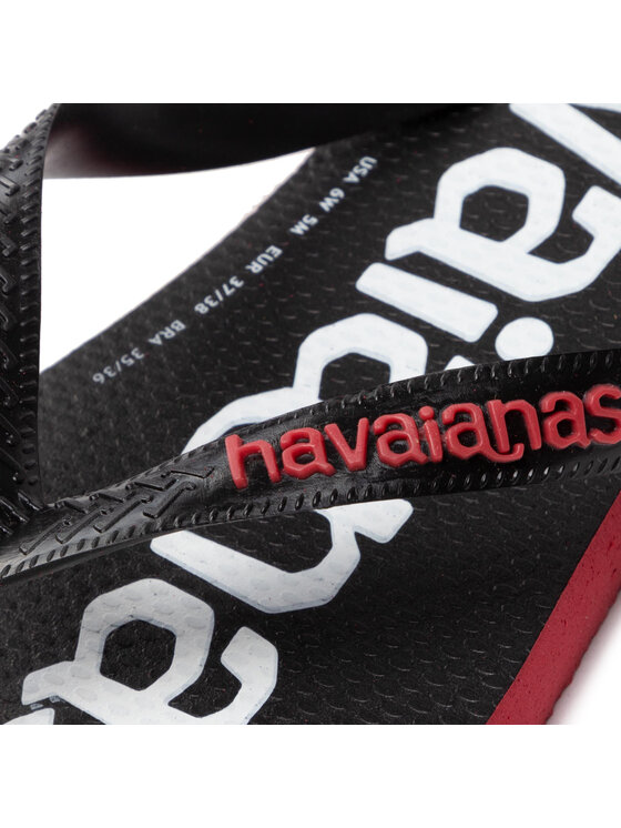 Havaianas Havaianas Japonki Top Logomania2 41457412090 Czarny