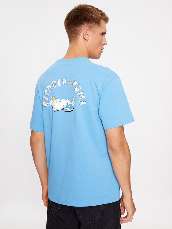 Puma Puma T-krekls Puma X Ripndip 622196 Zils Relaxed Fit