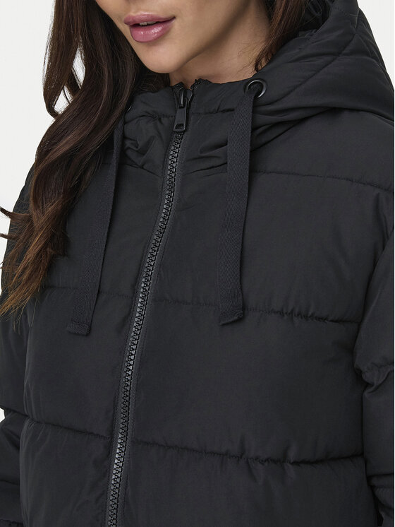 ONLY ONLY Télikabát Clair 15323232 Fekete Regular Fit