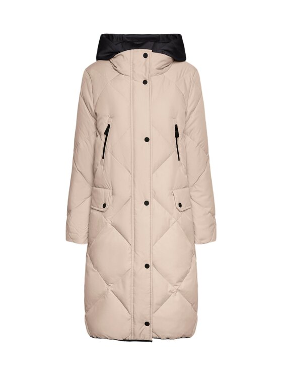 Elena Mirò Elena Mirò Giubbotto piumino F891P000144N002 Écru Regular Fit
