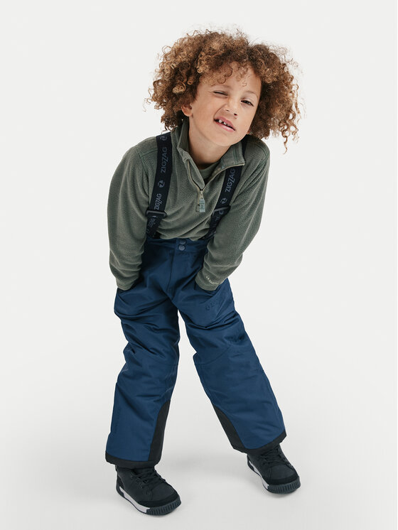 ZigZag Pantaloni da sci Provo Ski W-PRO 10.000 Z163076 Blu scuro Regular Fit, taglia : 92_98