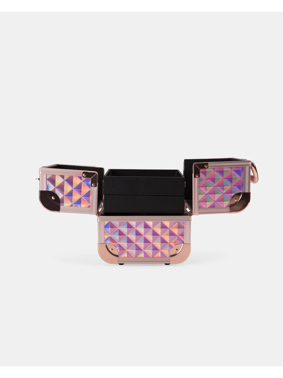 INGLOT INGLOT Kuferek Diamentowy Mini Holographic MB152M Big Diamond K107 9 Różowe złoto