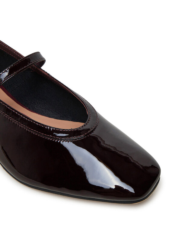 Tommy Hilfiger Tommy Hilfiger Baleriny FW0FW08577 Bordowy