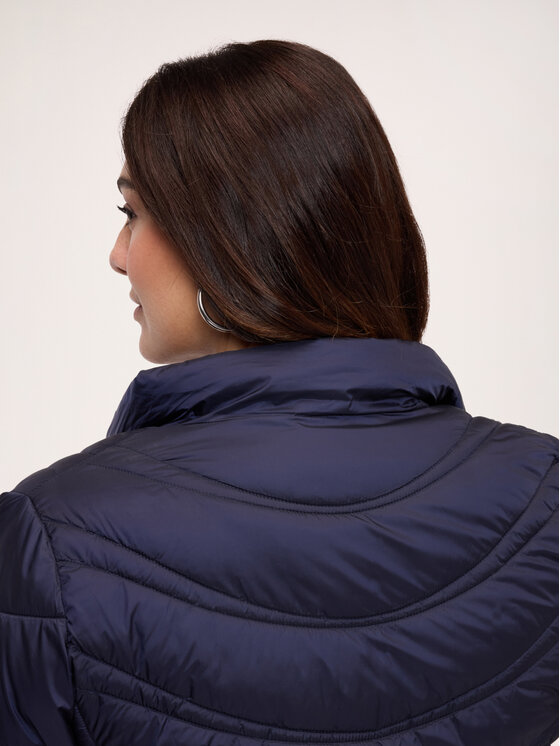 Fiorella Rubino Fiorella Rubino Kurtka puchowa F070T001509N034 Niebieski Over Fit