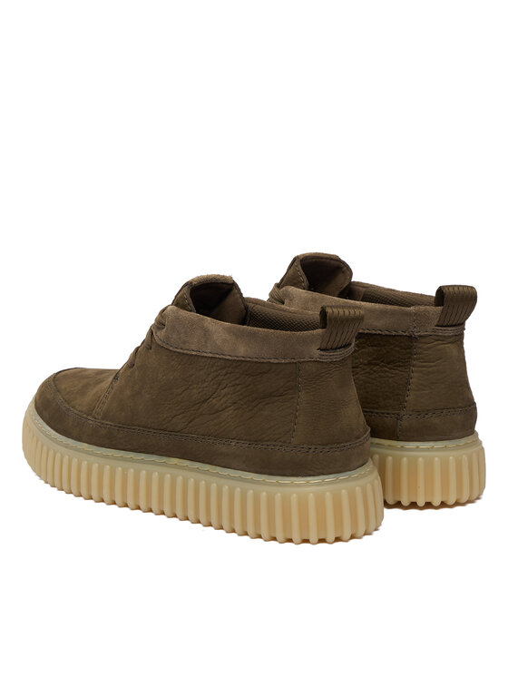Clarks Clarks Schnürschuhe Torhill LaceHi 26183474 Khakifarben